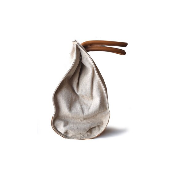 TORY BURCH Tote Ella Large Embroidered Logo Canvas Tote - Picture 7 of 11